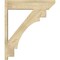 Ekena Millwork Merced Slat Rough Sawn Outlooker, Douglas Fir, 8"W x 34"D x 40"H OUT08X34X40MRC06RDF - alternate 4